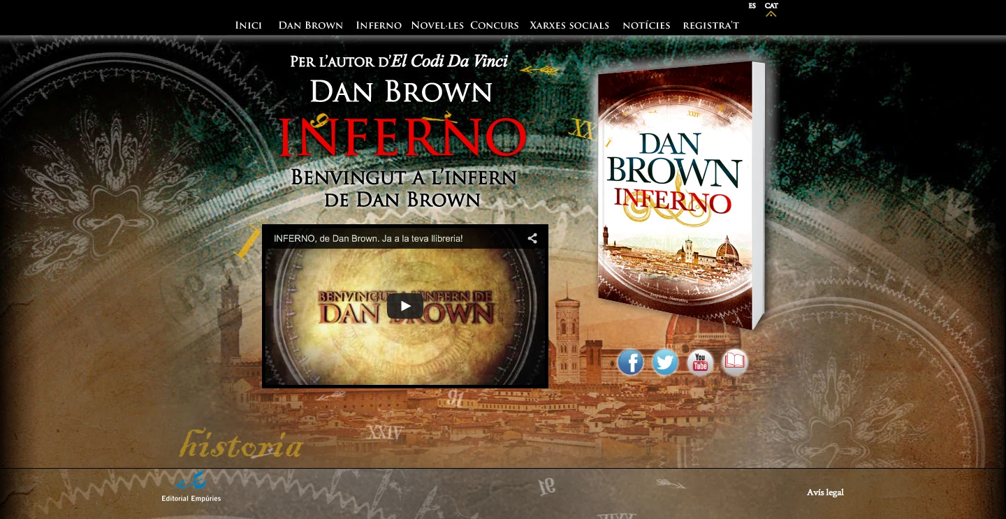 Inferno de Dan Brown